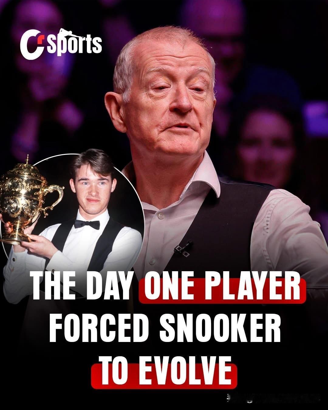 史蒂夫·戴维斯：“我讨厌被超越。”在与奥沙利文的对话中，戴维斯承认，当亨德利