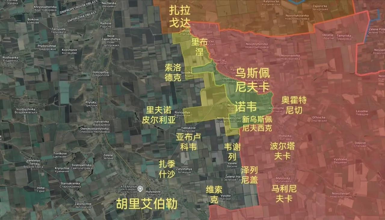 俄军东部集群在扎波罗热州攻城拔地，势如破竹。乌军如果继续对这边不管不顾的话，那么