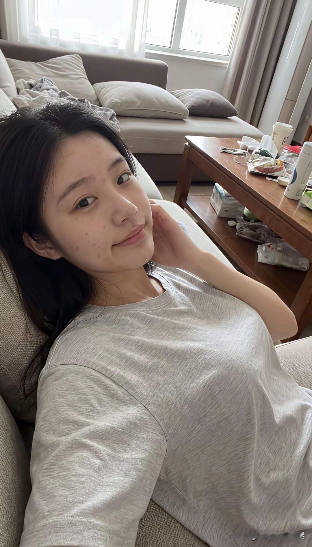 一看就知道，这是一个黄花大闺女。