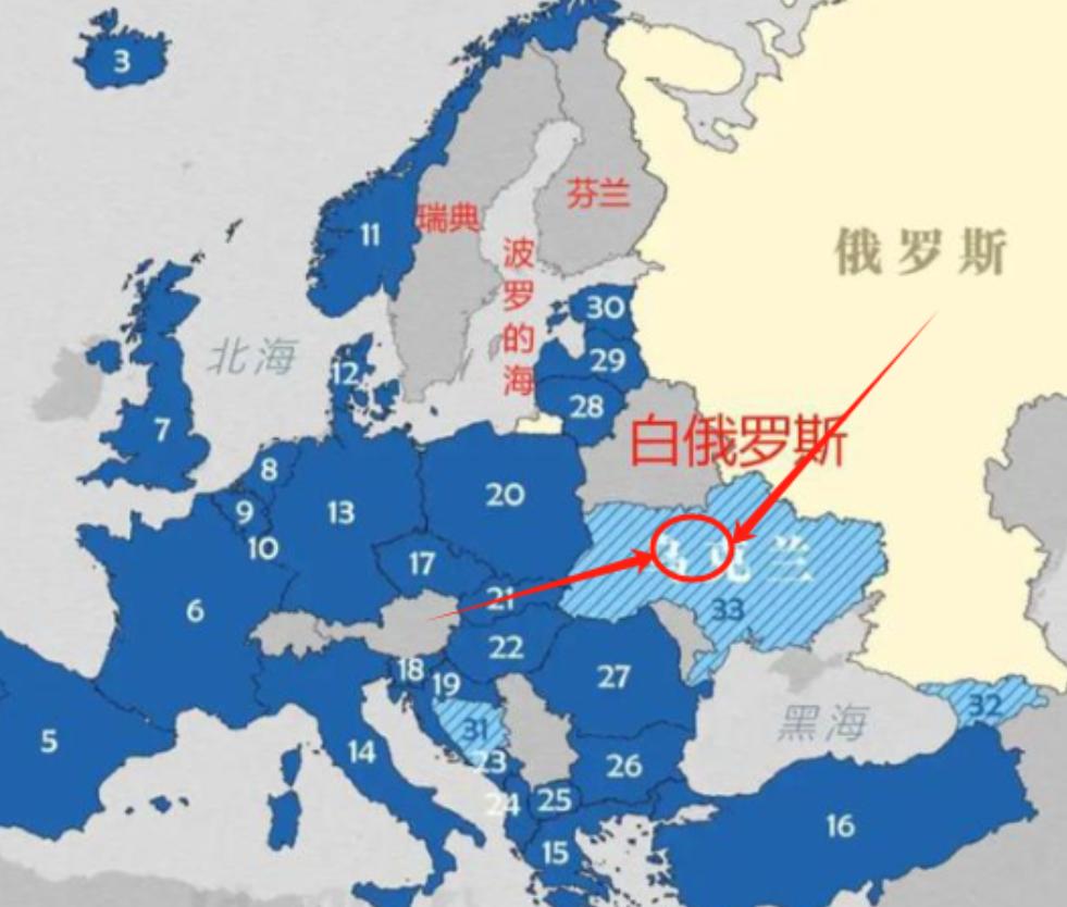 为啥欧洲非得死撑乌克兰呢？原因真的很简单，一旦乌克兰这战火熄灭了，接下来遭殃的