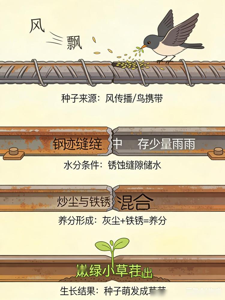 钢筋发芽？别迷信！根本不是灵异事件。最近刷到好多人在传这事儿，说什么钢筋成精