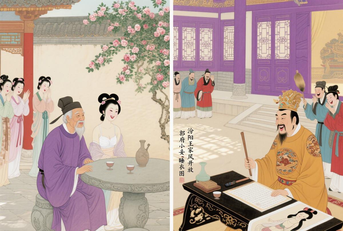 郭子仪说小妾穿睡衣是家风！小妾信了，皇帝笑他开放唐朝最乌龙“自污保命”名场