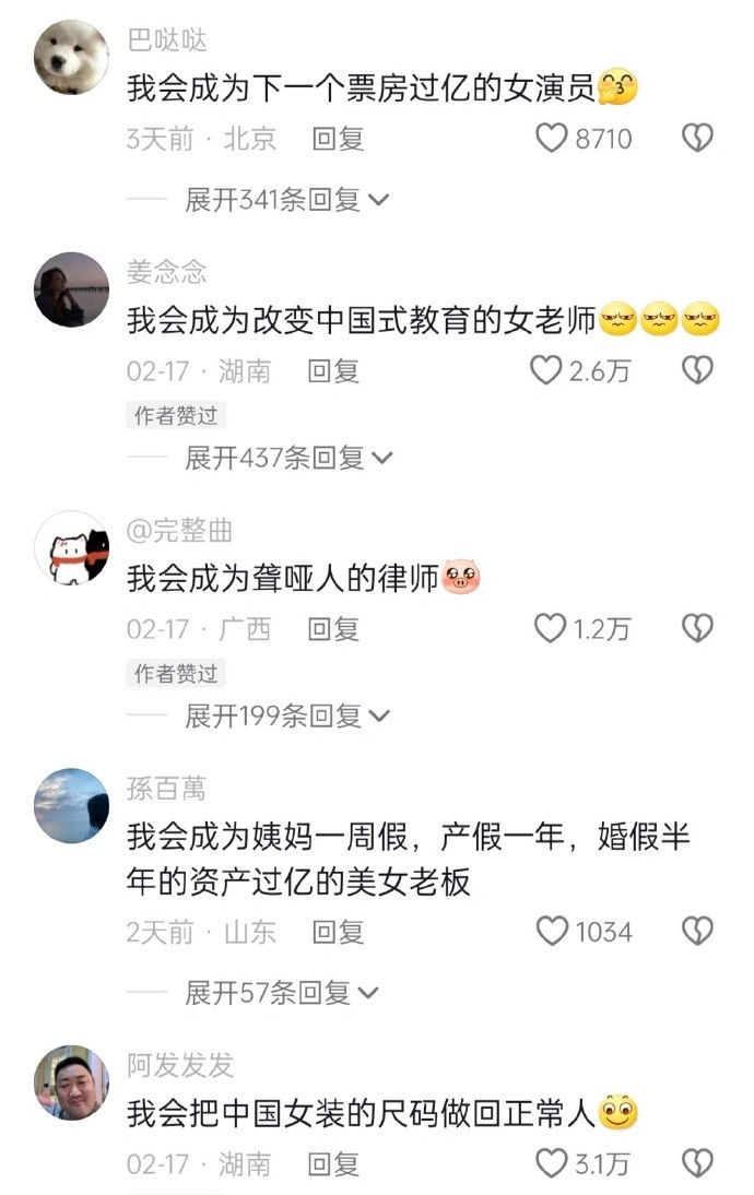 “野心勃勃从来都不是贬义词”​​​