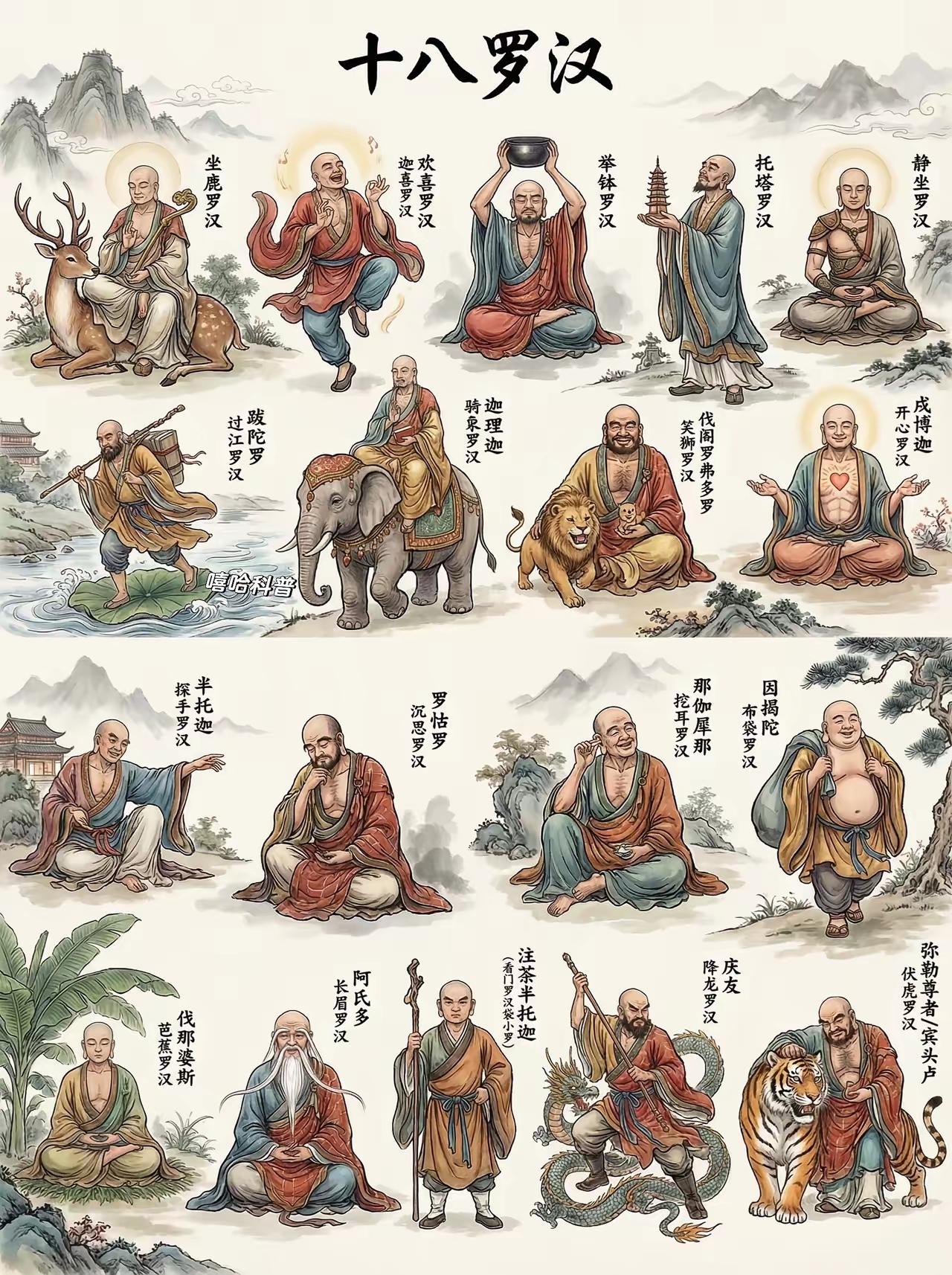 知道济公是哪个罗汉吗？