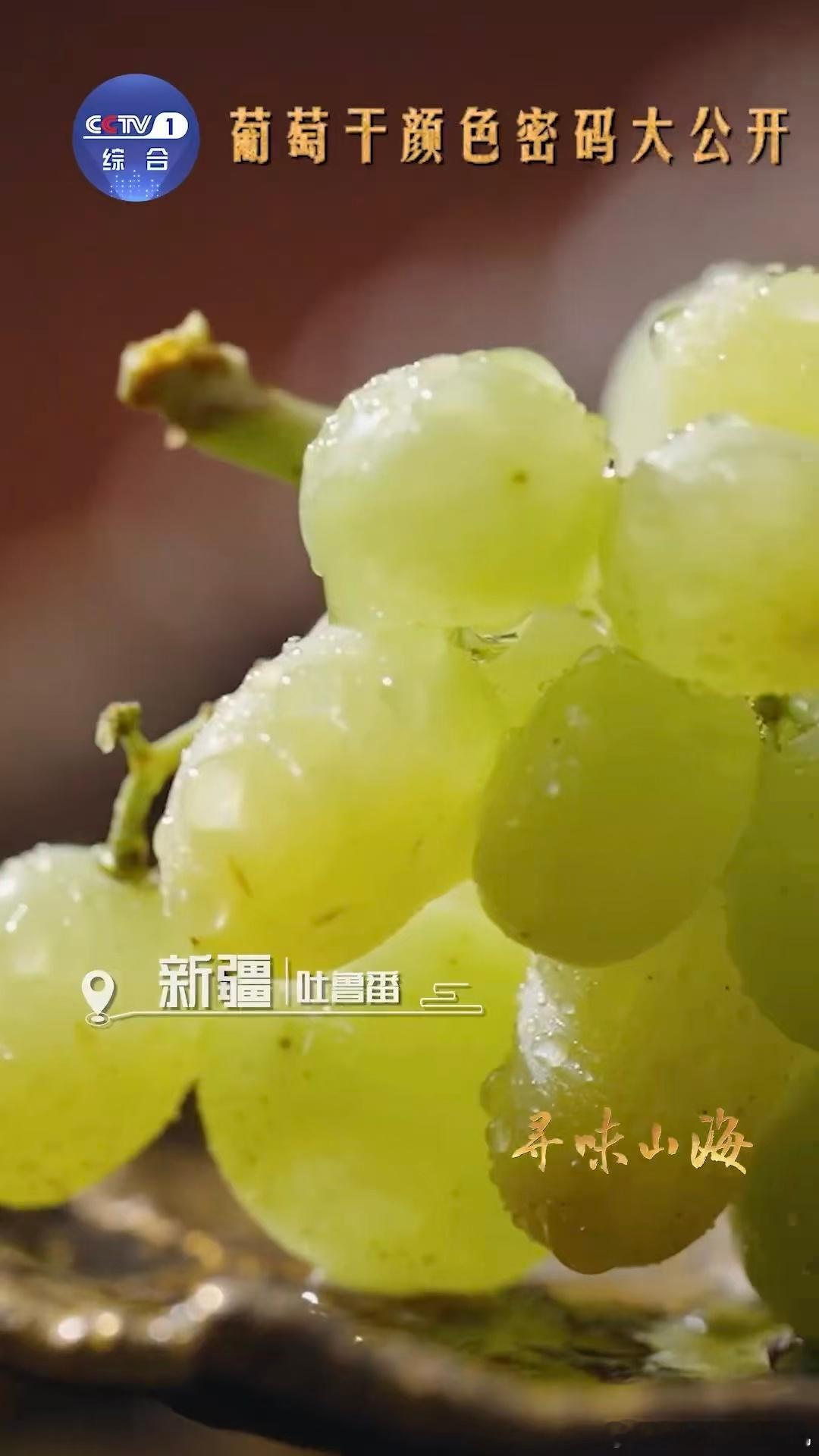 新疆买葡萄干也分色号新疆的葡萄干不仅甜，还玩起了“色号”游戏！吐鲁番的无核白葡