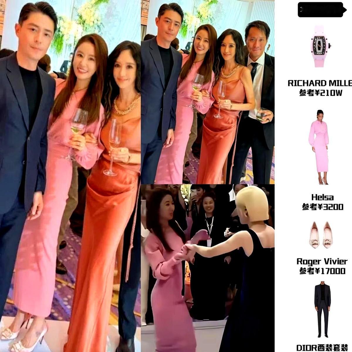 邱泽许玮甯婚礼上，林心如戴210万手表我理解，她穿1.7万高跟鞋也合理，却