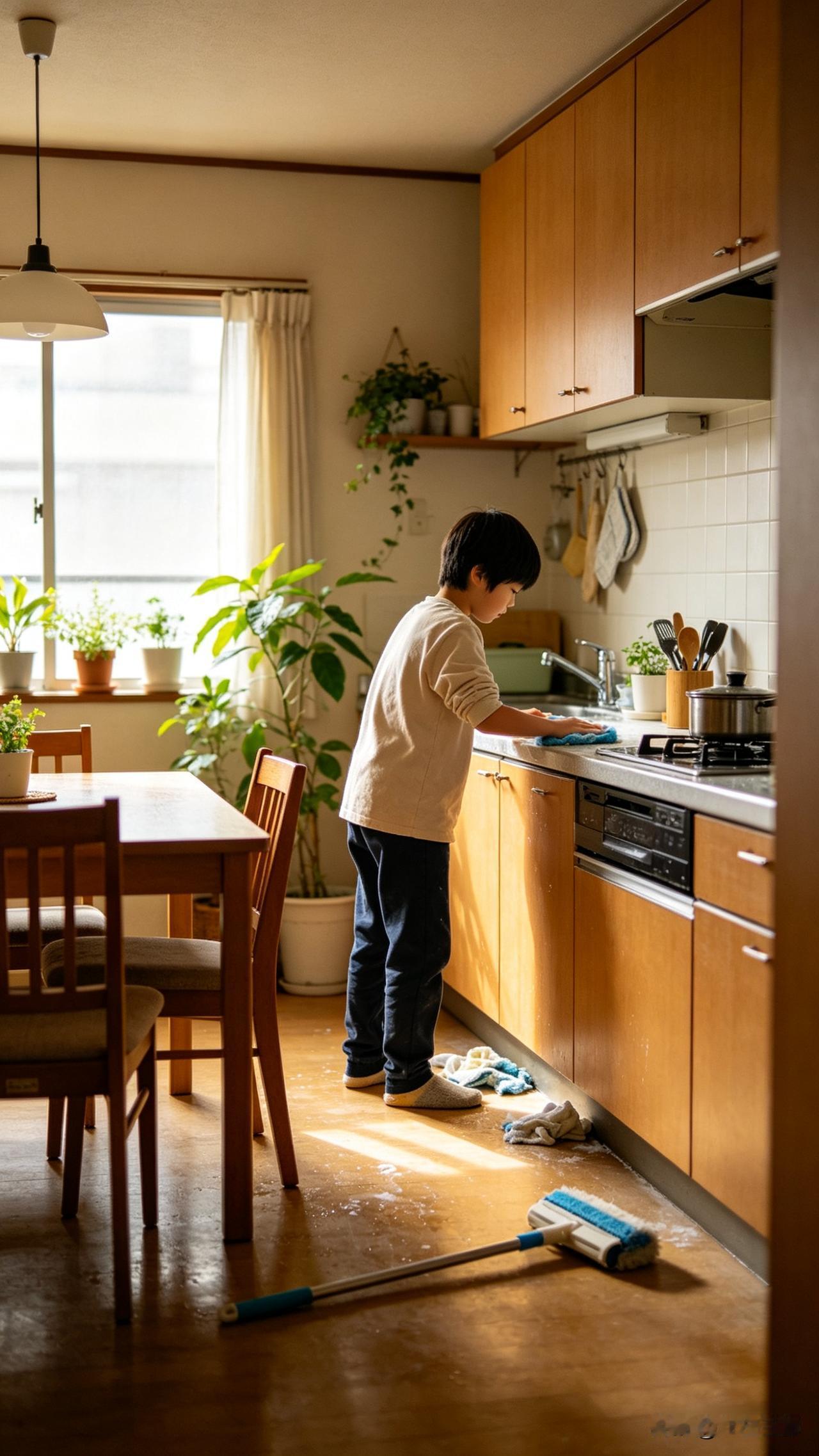 育儿专家说:“废掉一个孩子最快的方式，就是从童年时，不让他做任何家务。”咱们