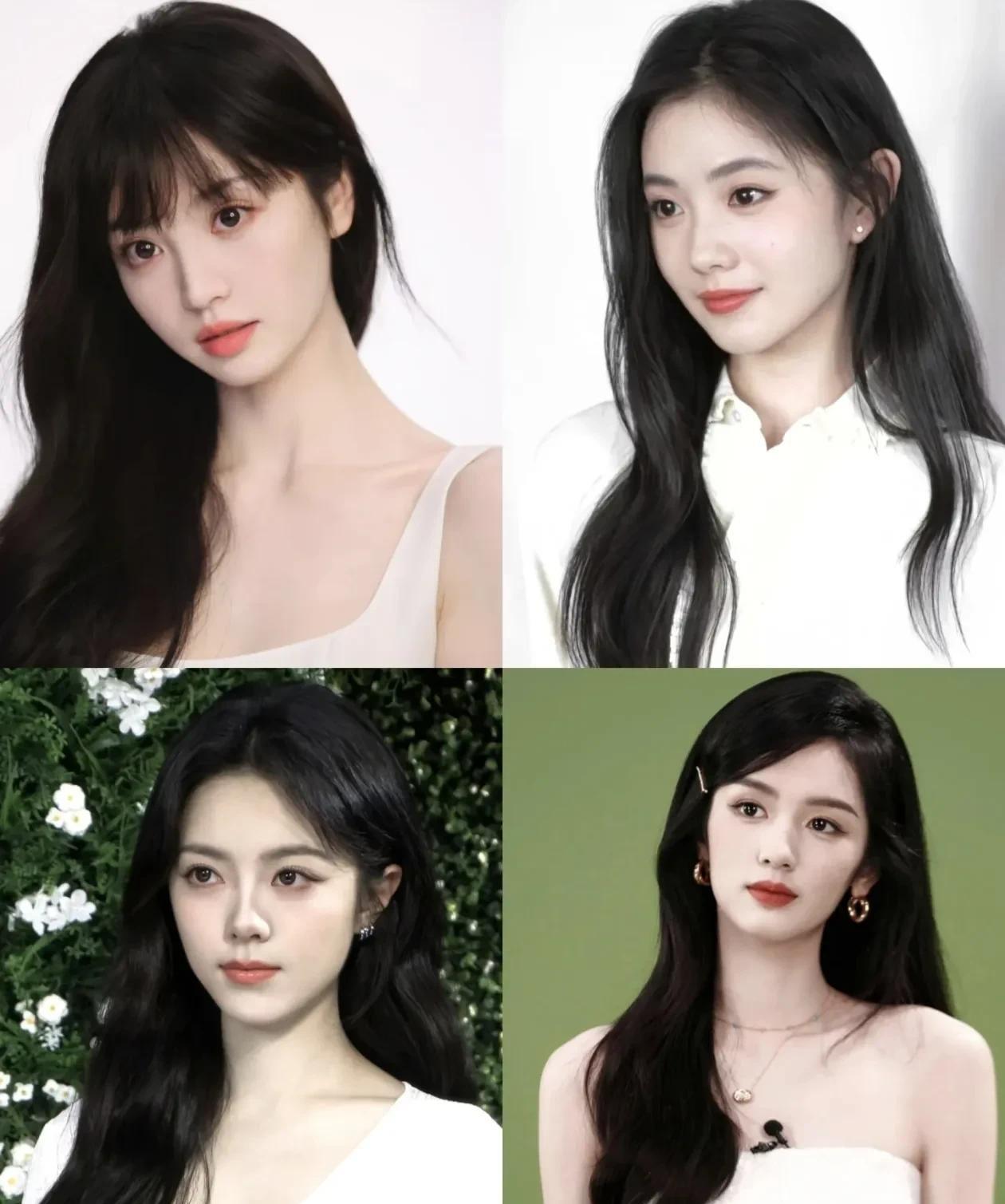 新一代内娱四美，确实很漂亮！田曦薇——27岁，甜美灵动刘浩存——25岁，清纯