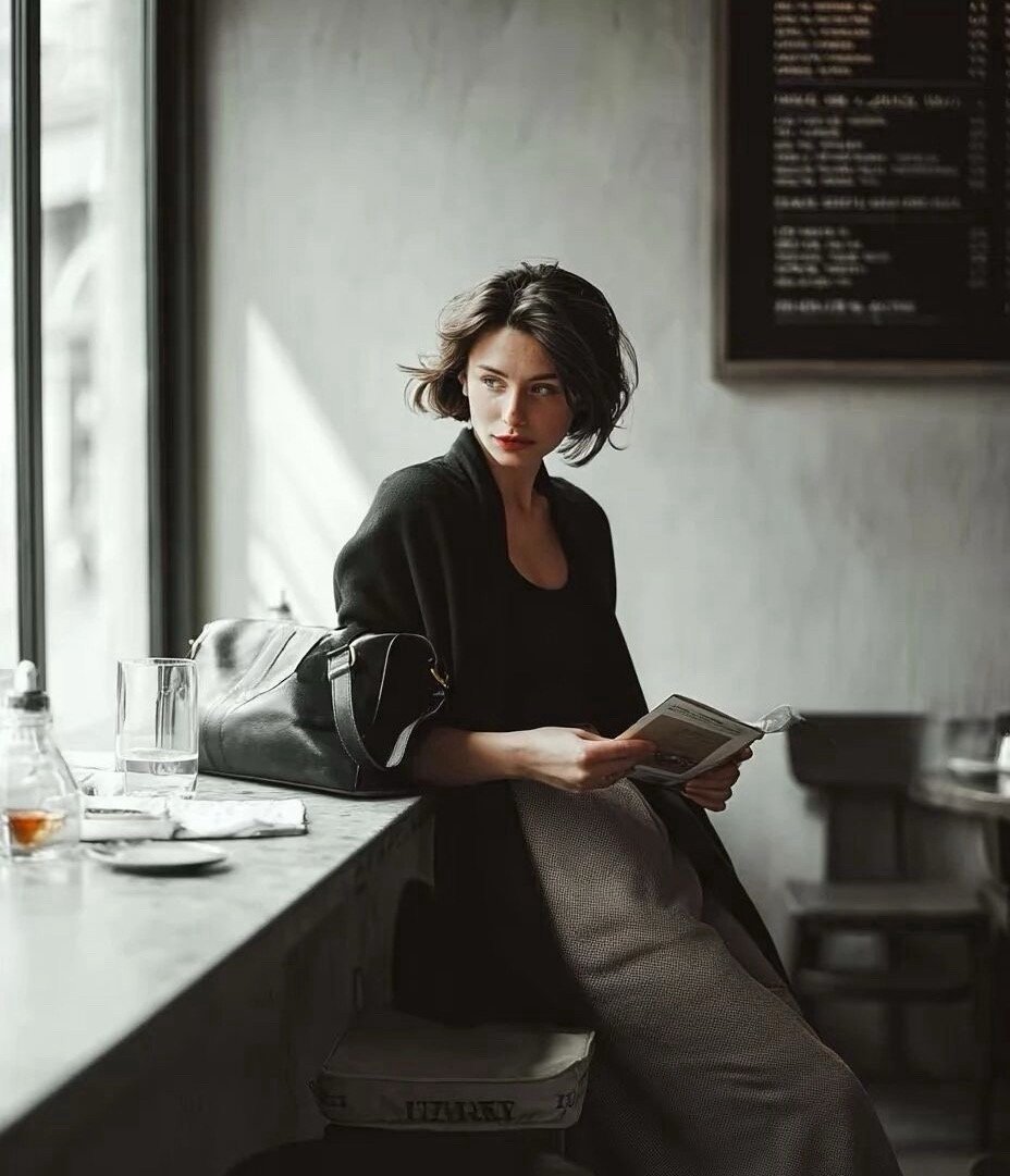 自带贵气的人身上有种疏离感或清冷感让人不敢轻易靠近。高冷亦优雅智慧也性感给人一种