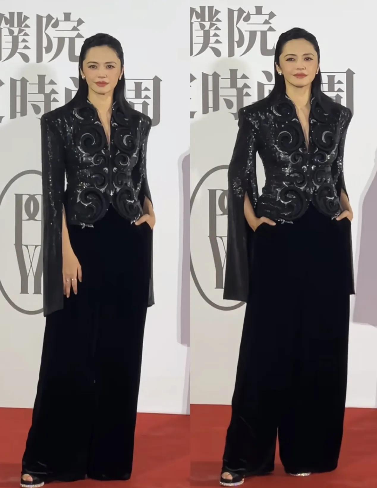 离婚后的姚晨首秀太让人意外了！人瘦了，脸紧了，嘴小了简直美出了新高度妆造