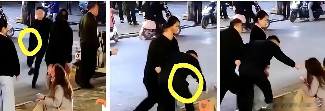 这视频我回放了三遍，那一群咋咋呼呼动手的人其实不可怕，真正让我头皮发麻的，是后面