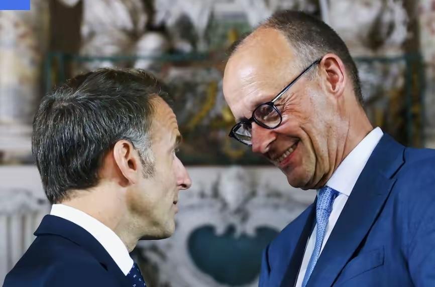 马克龙默茨想用市场准入吓中国，可稀土断供先停摆的是欧洲工厂德法近日又想出新