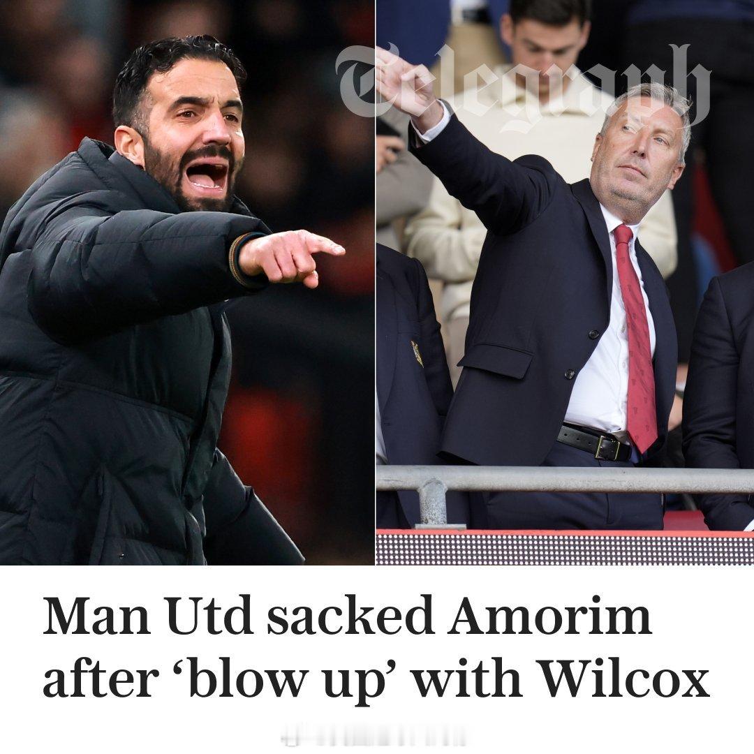 【英媒爆料：曼联决定解雇阿莫林的时间点】《电讯报》SamWallace：在上周
