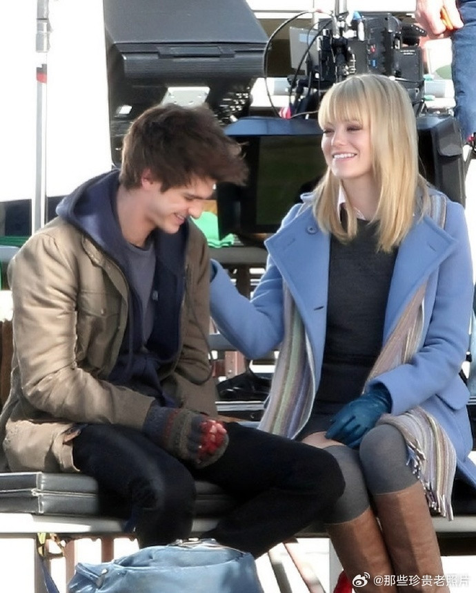 2012年电影《超凡蜘蛛侠》幕后剧照