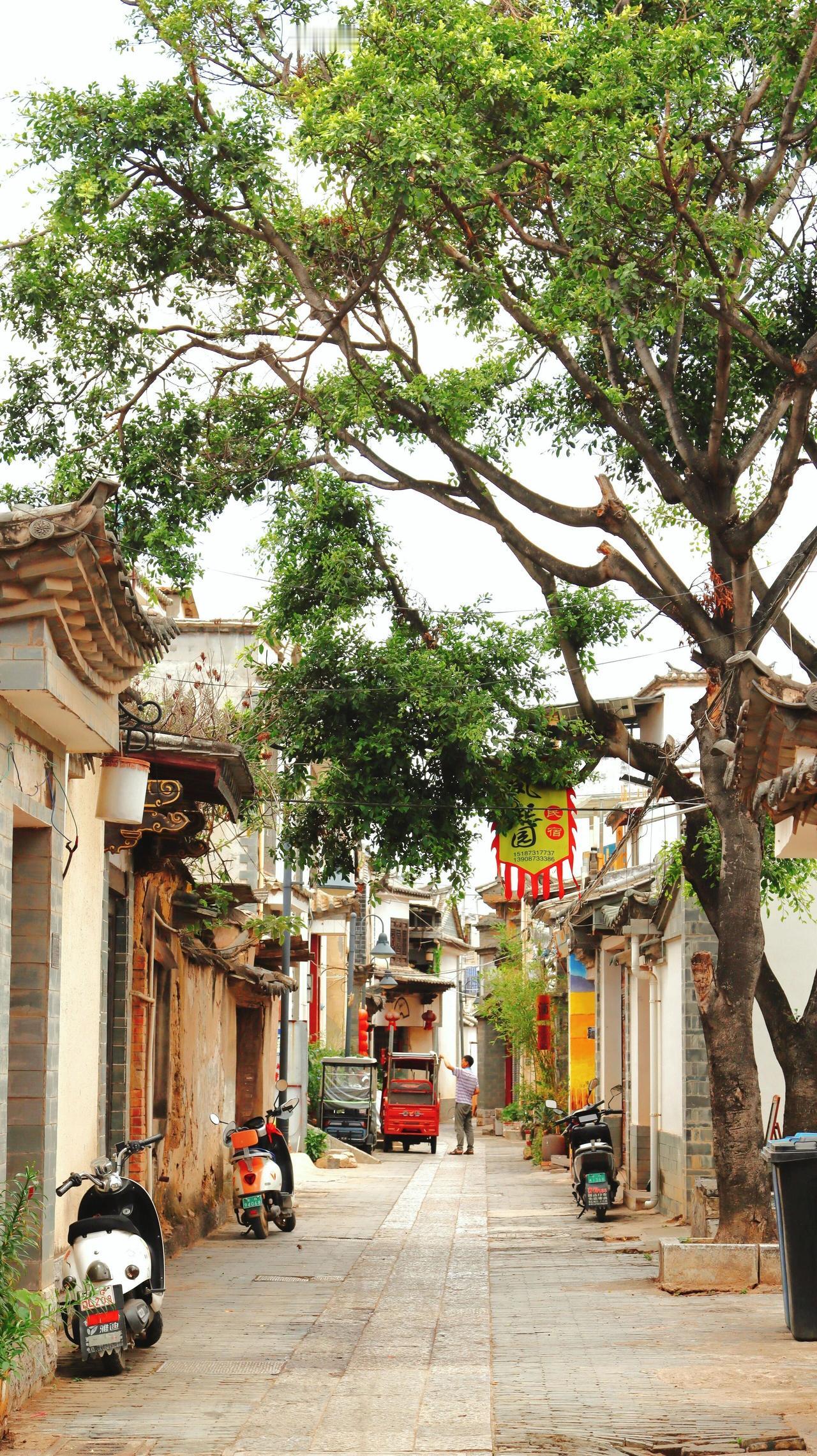 一建水：🌿特色：电影里的滇越米轨，古城飞檐斗拱下的市井烟火，原汁原味的慢节奏