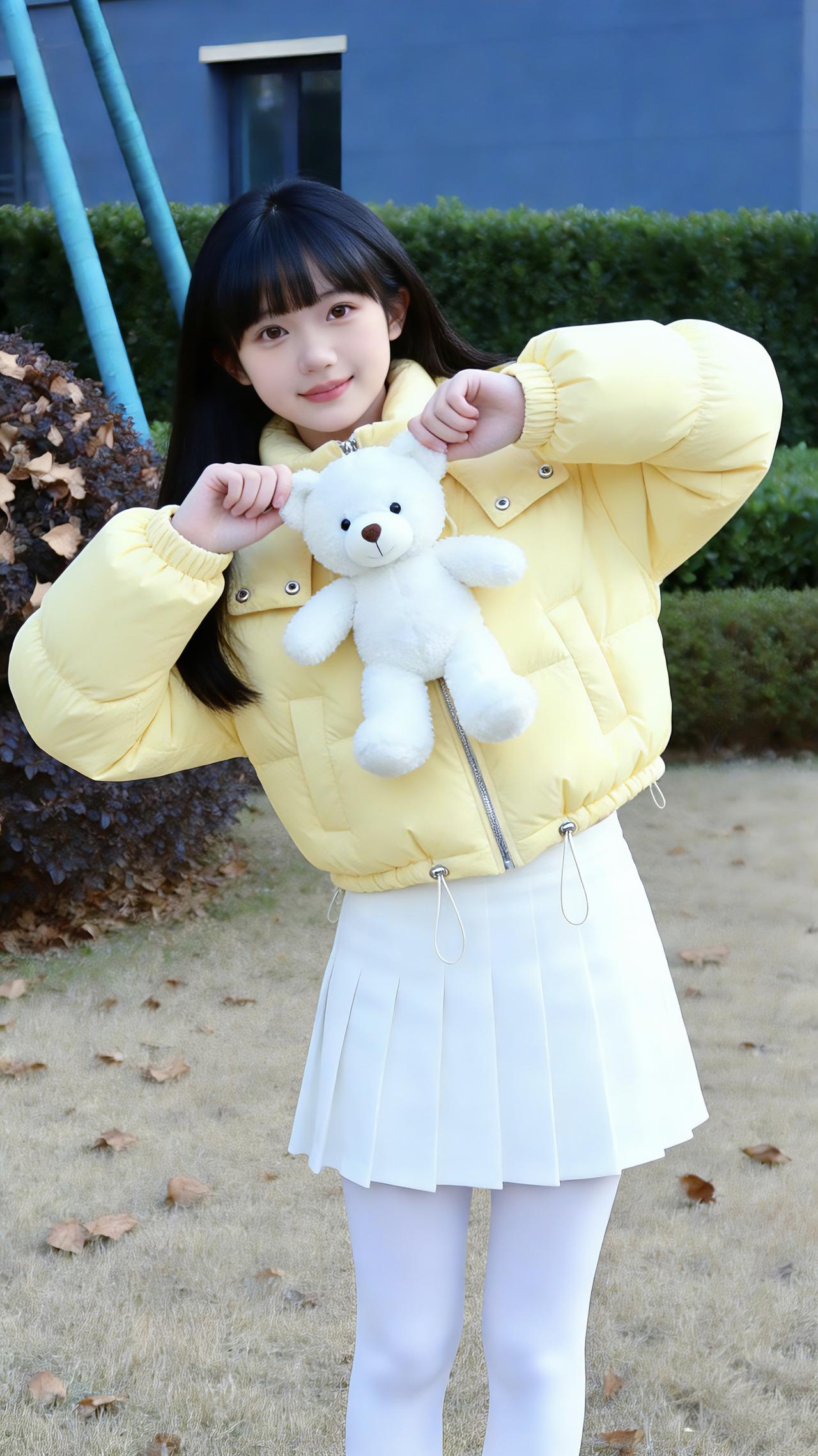 甜妹清纯甜美元气少女甜甜的恋爱颜值