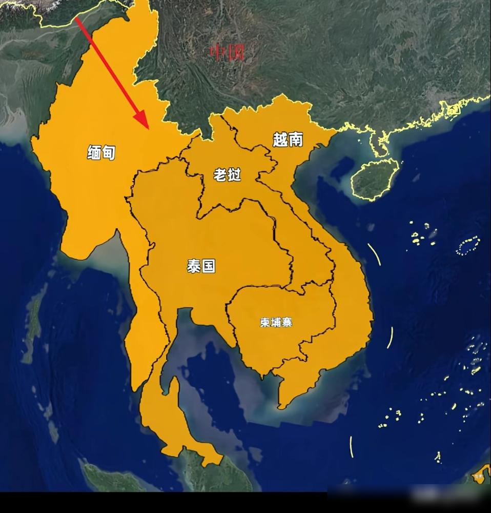 中南半岛五国真要合为一体，会变多强？其实，越南想过也干过。​这个话题挺有意思