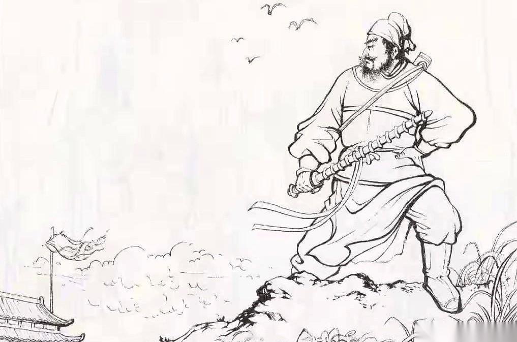 “太原府啊太原府，今天我走，没人看得起我。等我再回来，非要闹你个天翻地覆！”妈