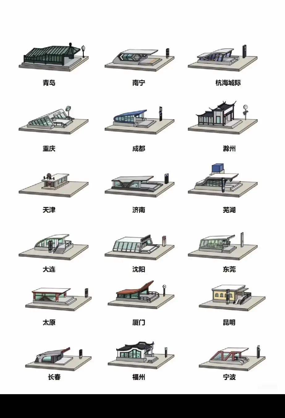 中国最古老地铁站出入口:第一是北京，第二是天津，天津和北京的地铁站可以定个历史风