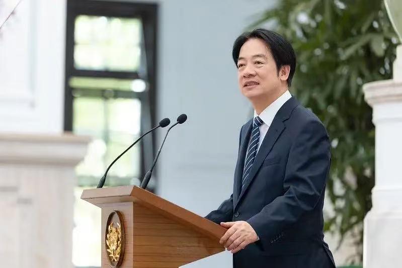 赖清德今天（10月4日）发文说：“我要以最诚挚、热烈的祝贺，恭喜高市早苗当选日本