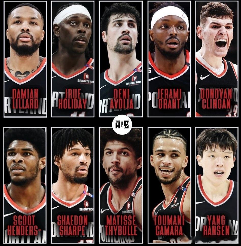 开拓者球迷给球员2025年成绩评级，合理吗？利拉德：A亨德森：C+霍勒迪：B+夏