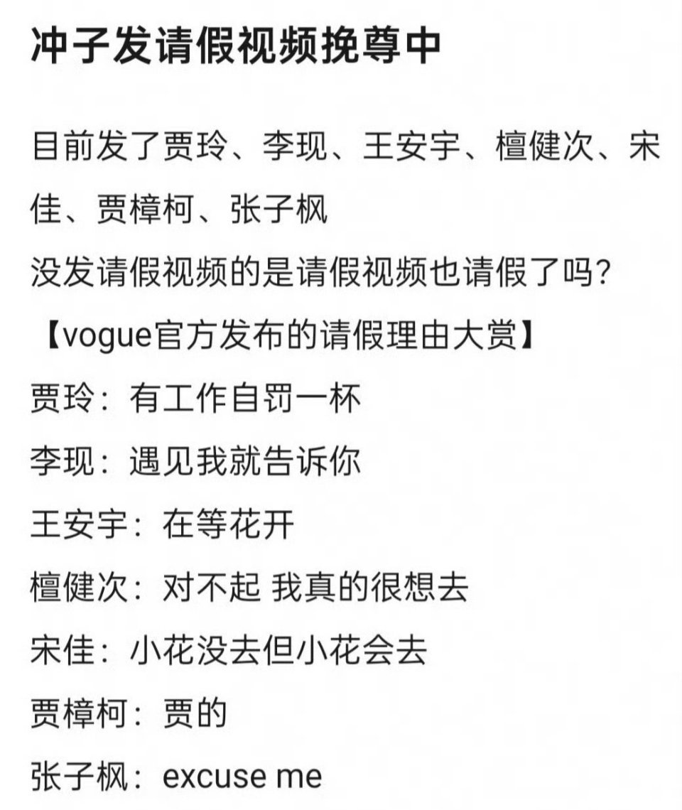 真的把vogue搞得lowlow的​​​