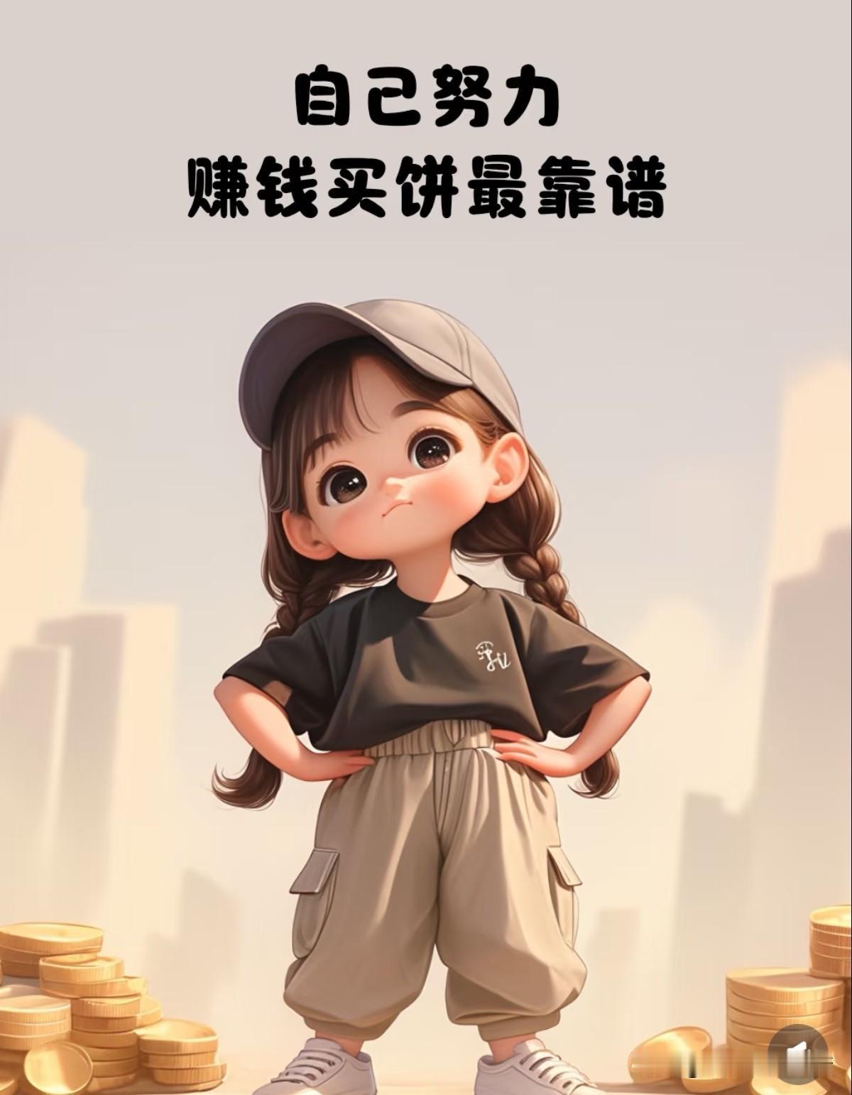 我觉得吧，努力不一定立马见着大回报，但肯定不会白忙活。就像种庄稼，不是浇一次水就