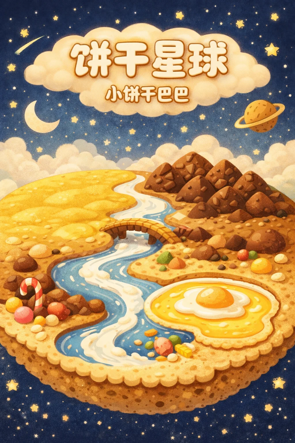 ✨睡前故事《小饼干巴巴》-82-饼干星球🪐