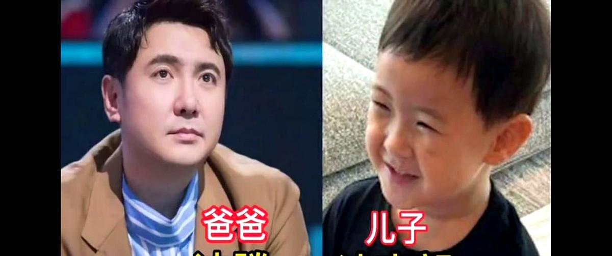 帅哥爸爸的儿子一登场，全场亲戚瞬间安静了三秒钟。这爹五官深邃，堪比明星，可儿