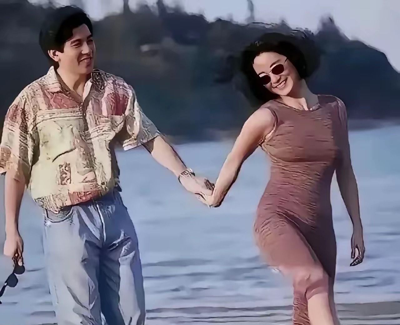 林青霞和他在一起快20年，居然分手了，这么帅的对象我可舍不得