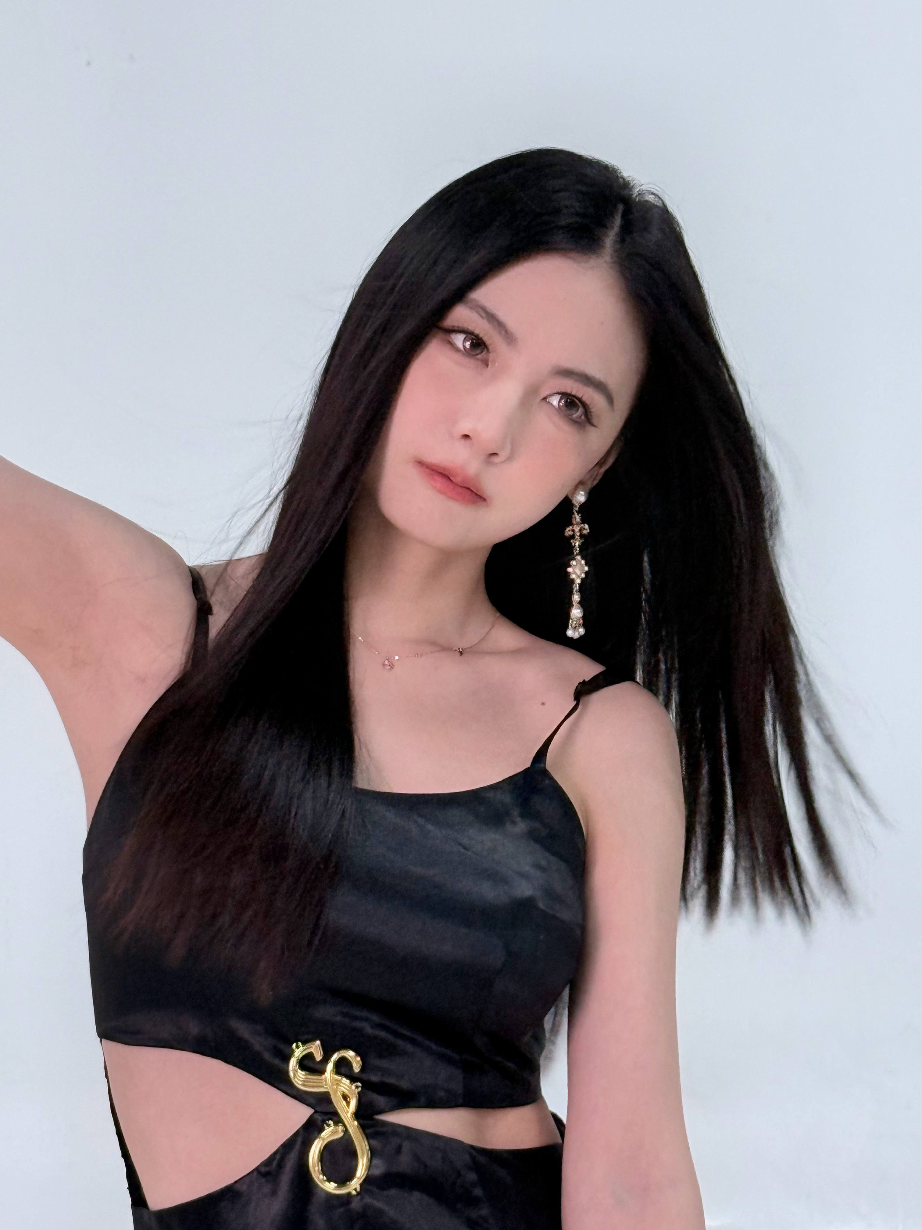 赵粤黑丝look