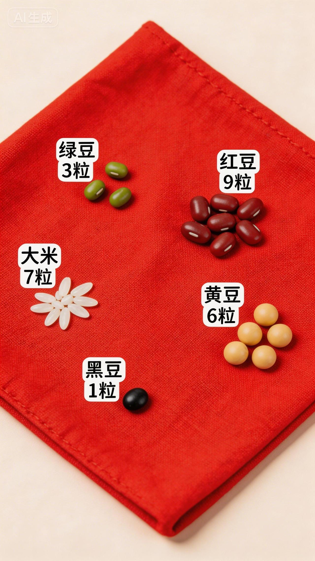 7粒米只是入门！今天把全套告诉你：绿豆3红豆9，老规矩别弄反小法子在细节，配