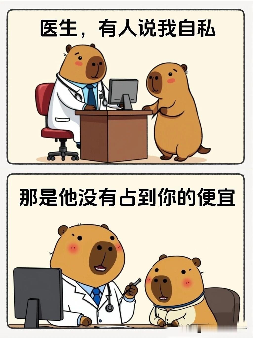 趣味漫画：多年内耗终于让医生给治好了疗愈内耗漫画治愈时刻