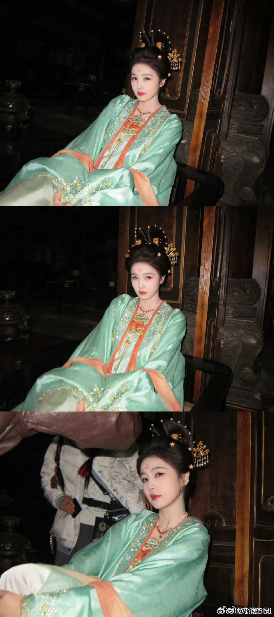 白鹿自己手写三月份行程图，好可爱的字！白鹿好用心