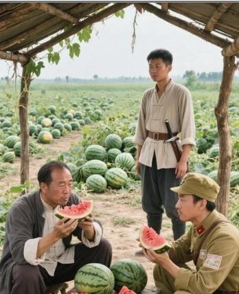 1944年，运河支队一个连长被地主挖空心思策反成叛徒。谁知地主在请他吃瓜时，却
