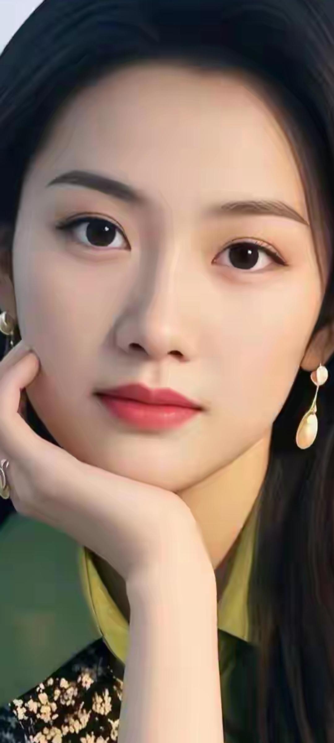 温柔眼波流转，岁月静好如初。