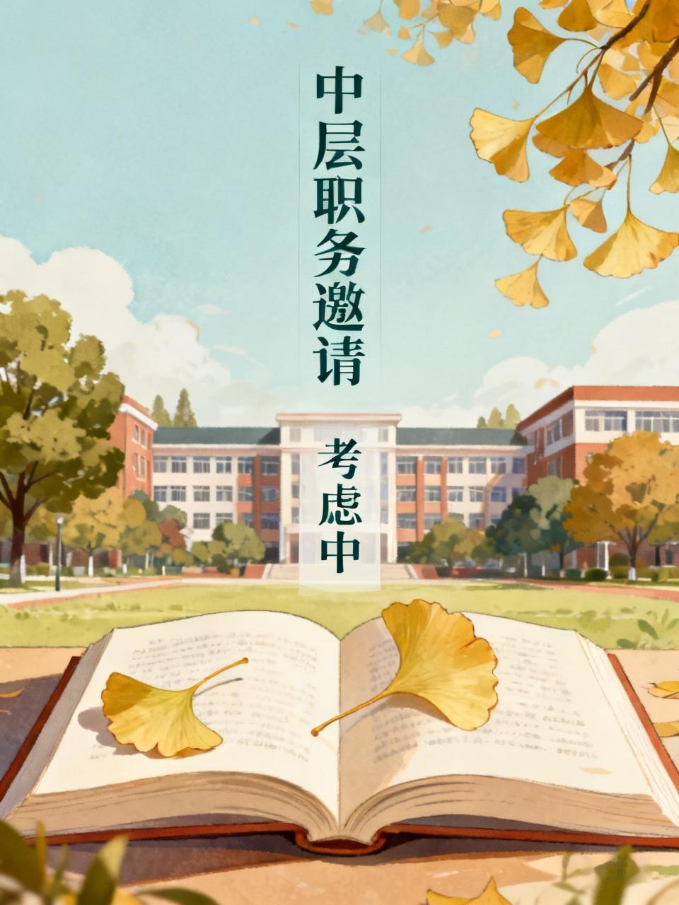 这个学校中层的职务，我到底要不要接？前几天，校长突然找我谈话，说领导层需要“新