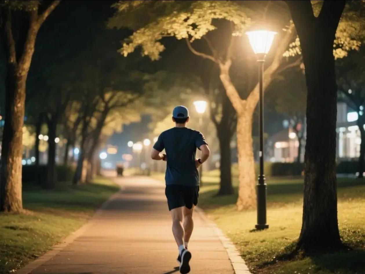 浙江有个小伙子叫小张，平时很注重锻炼，每天晚饭后都会跑五公里，不管刮风下雨都不会