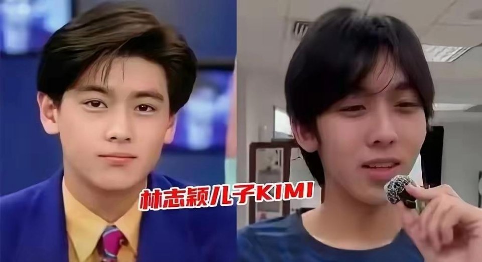 林志颖晒17岁大儿子近照，身高1米8，脸型像妈妈，父子同框像兄弟