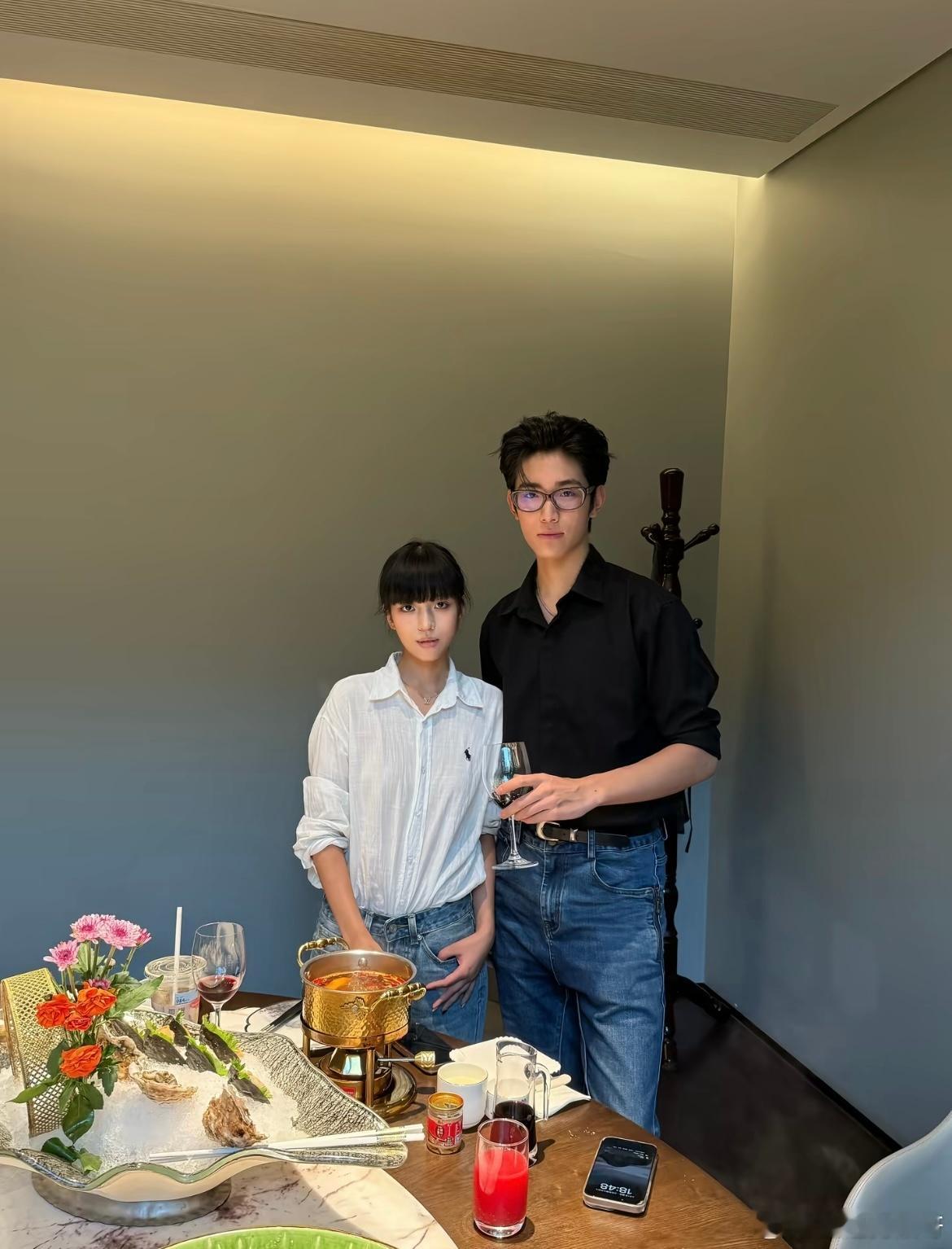 和男朋友拍出了小说里的画面​​​
