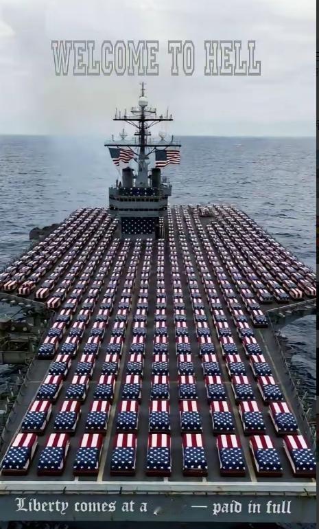 俗话说，杀人诛心，想不到伊朗更狠，还没有开战，直接就把刀捅到美国肺里去了。这张图