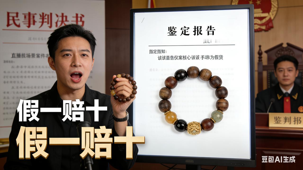 直播喊“假一赔十”却售假！法院：承诺作数，十倍赔偿必须给！2025年12月2