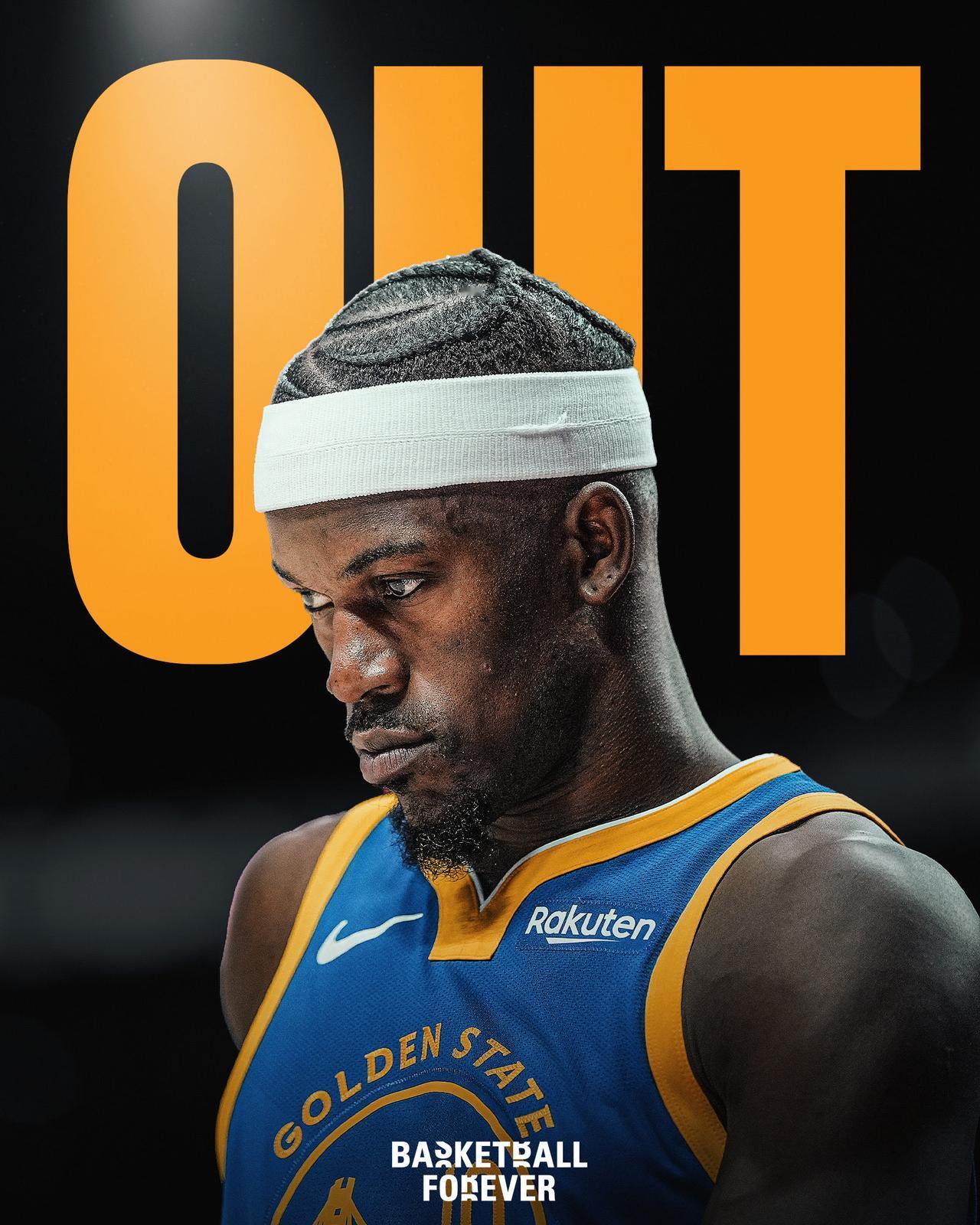 巴特勒赛季报销，勇士本赛季躺平还是大交易？据名记Shams报道，巴特勒遭遇前十