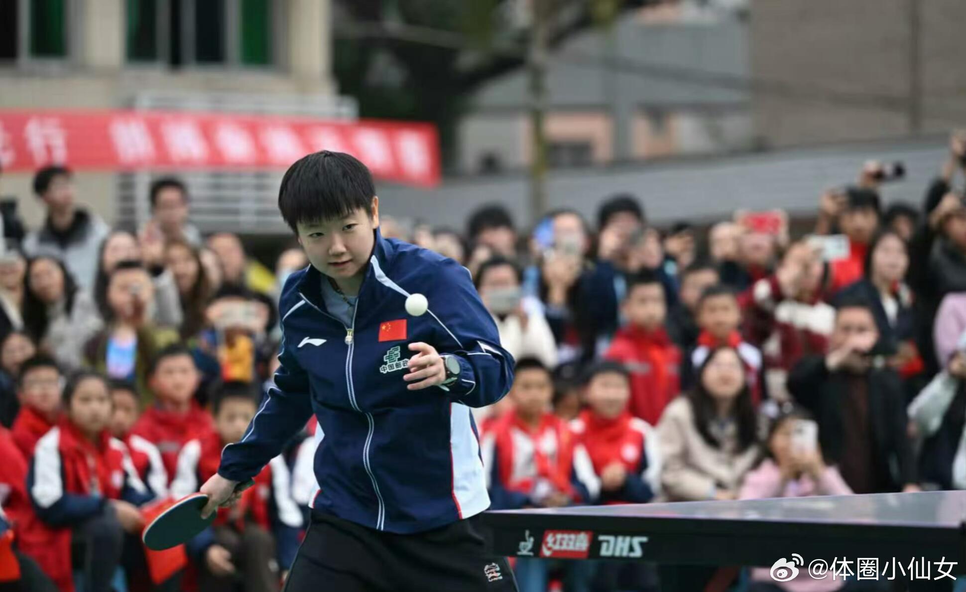 3月8日超暖心的国球之约！孙颖莎、王艺迪、石洵瑶、韩菲儿、王晓彤、朱梓宇、杨惠泽