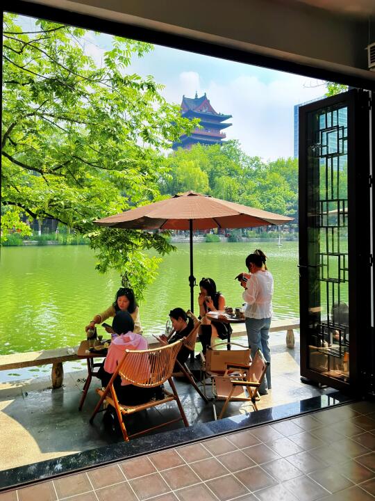 为了这扇窗景，专门去了趟合肥浮庄