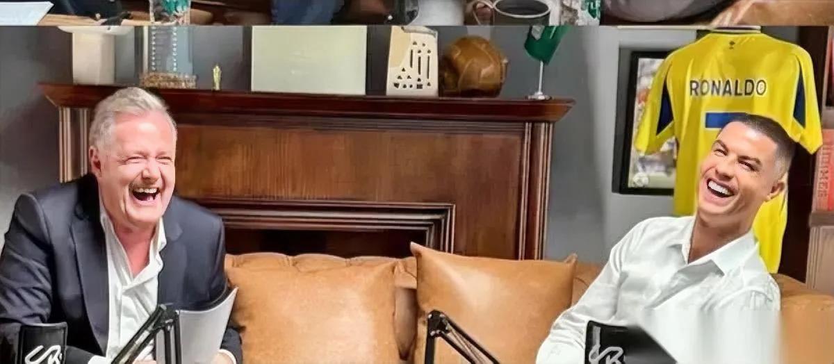 C罗采访又翻车了！身边人为何全成透明人？看摩根访谈里C罗被套路的样子，真