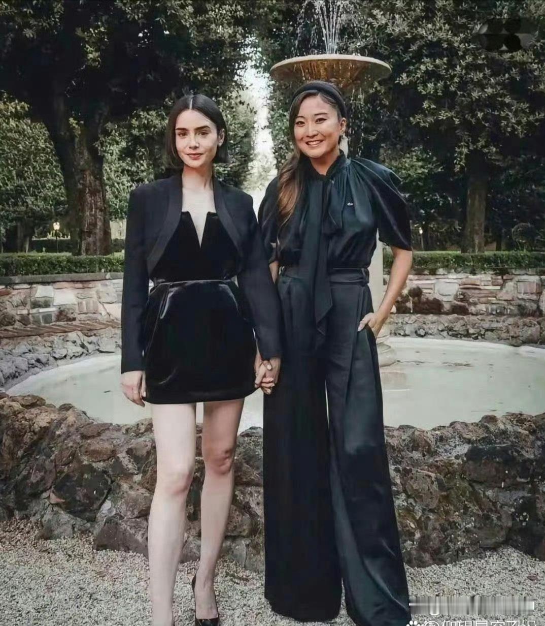 贾玲现身巴黎，不仅瘦风格也大变了。