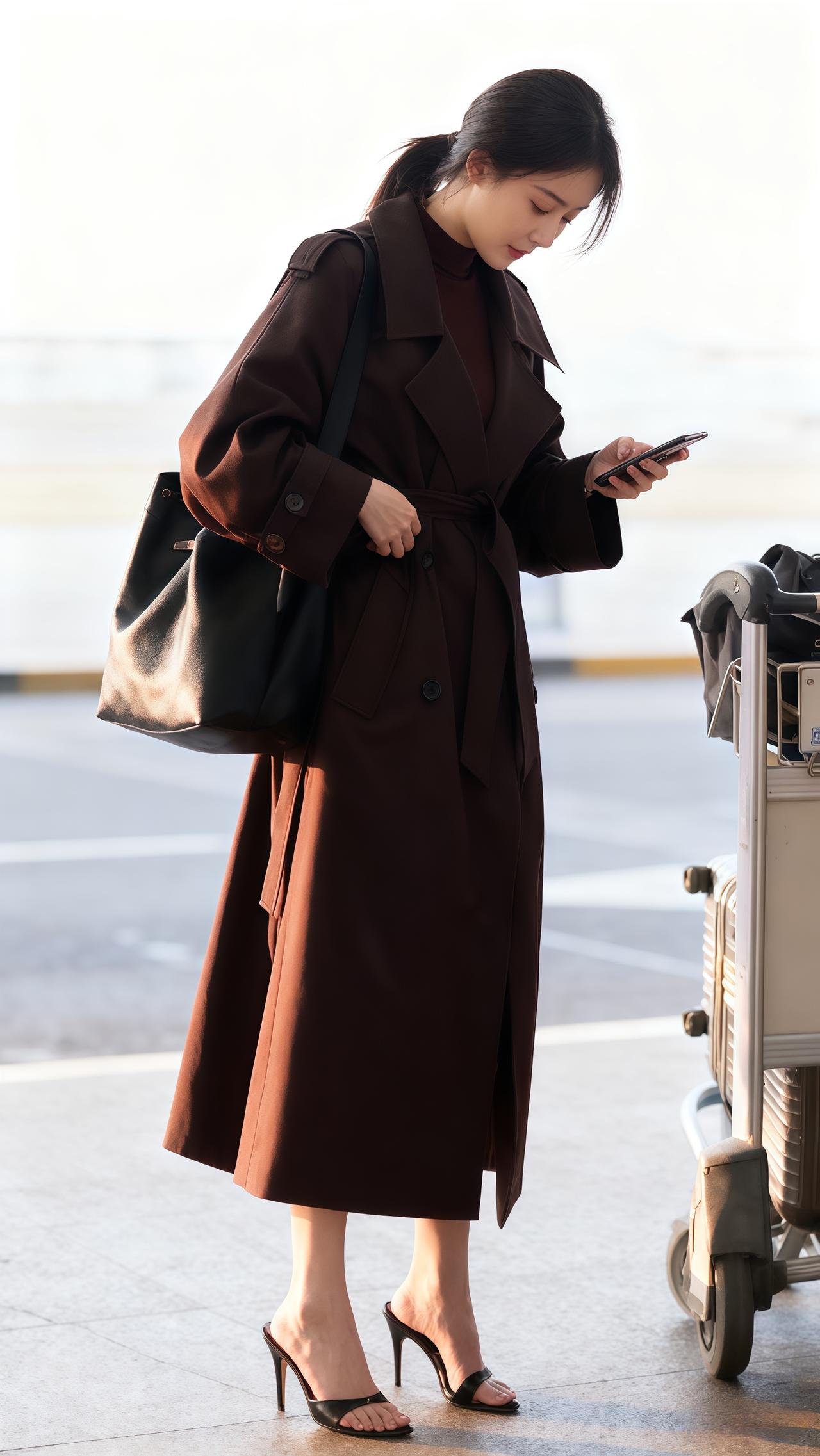 穿搭韩系穿搭大衣外套大衣穿搭穿出高级感