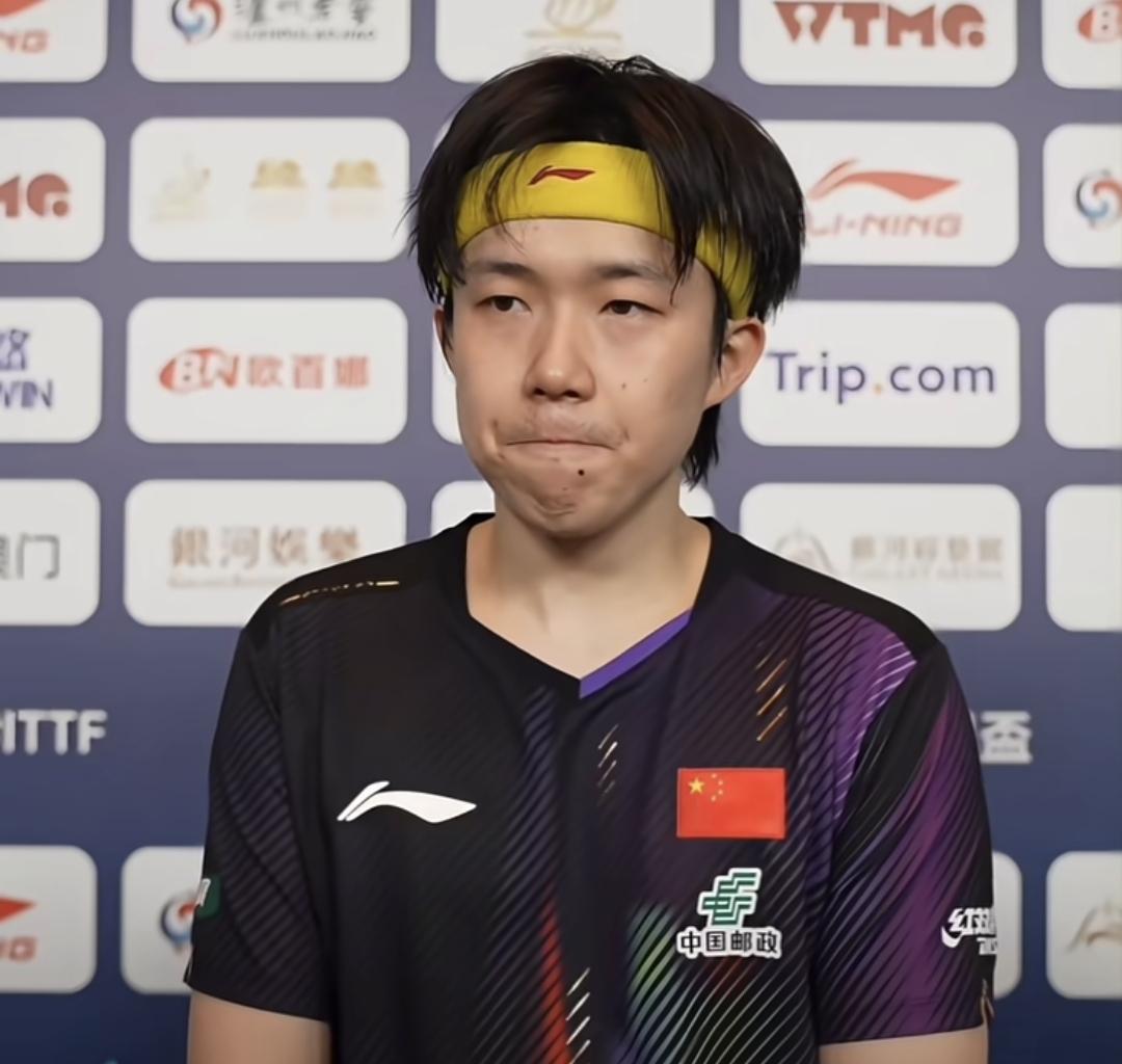 多读书真的有用不信你看王楚钦的发言赛后采访中，记者问王楚钦，现在男队只有你一