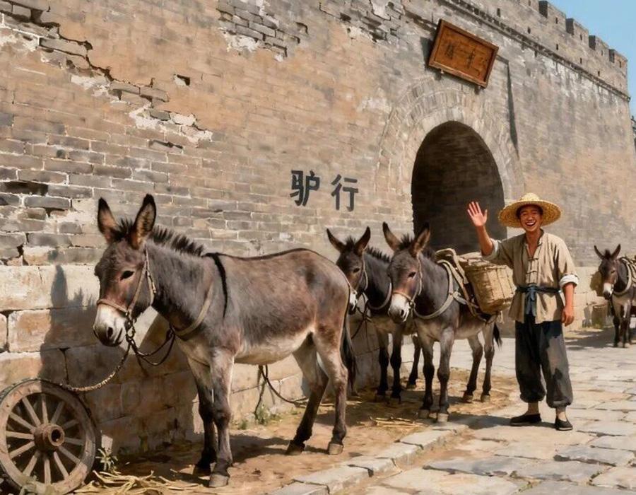 其实无人驾驶的鼻祖是咱们，就在江苏。1960年代的时候就有一种叫“无人驾驴”，从